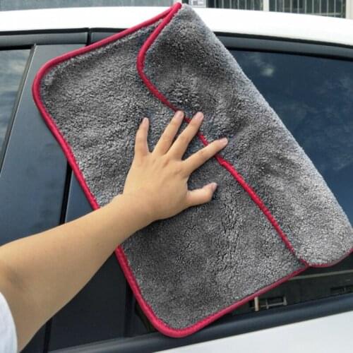 High Quality Car Coral Fleece Auto Wiping Rags Efficient Super Absorbent Microfiber Cleaning Cloth Home Washing Cleaning Towels