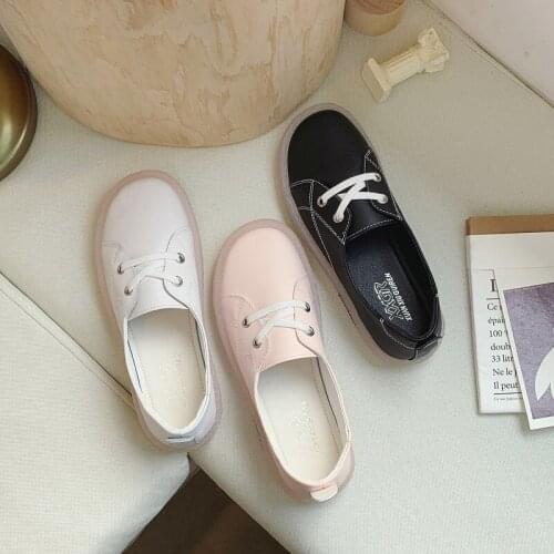 Women Shoes Plus Size Flat Shoes Women Leather Loafers Nurse Slip On Women Flat Oxford Sapato Feminino Ballet Flats W33-01