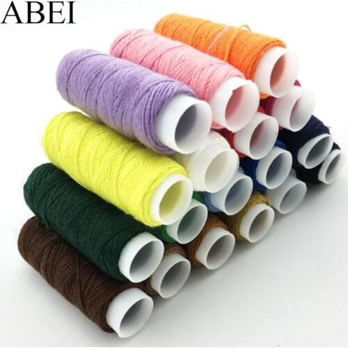20pcs 1000yards Polyester Sewing Threads Hand Sewing Thread Machine Embroidery Craft Patch Sewing Ornaments Supplies