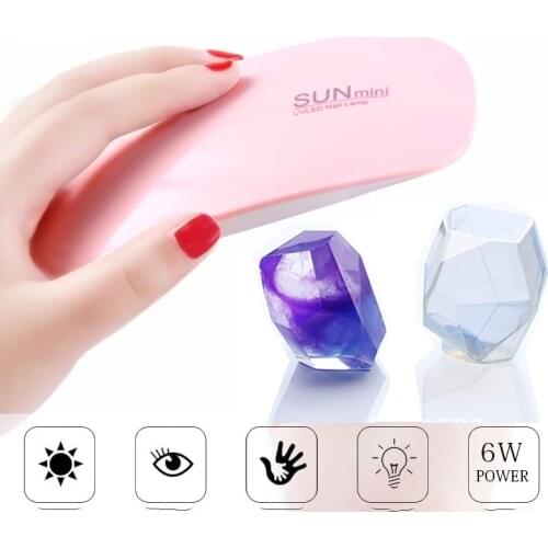 6w Portable Mini UV Lamp USB LED UV Lamp LED For Nail Dryer Resin Mould Jewelry Making Supplies