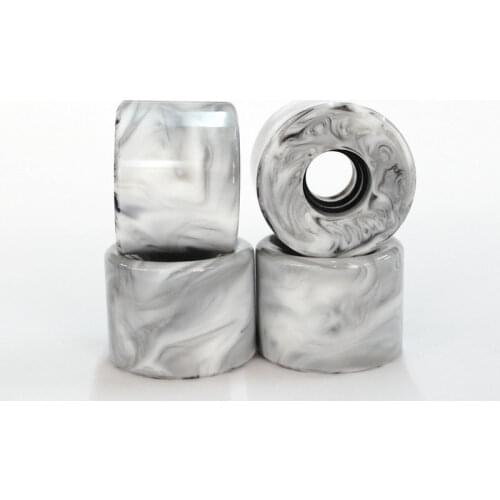 Long board accessories wheel brush street high elastic PU wheel wear resistant multi color flash wheel skateboard wheel 60 * 45m