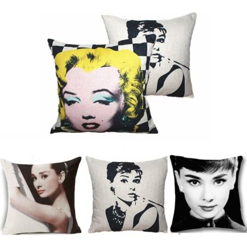 Free Shipping 180 Types Modern Pattern 40/45/50/55/60cm Polyester/Cotton ImItated Linen Digital Print Cushion Cover HT-PCILPC-F