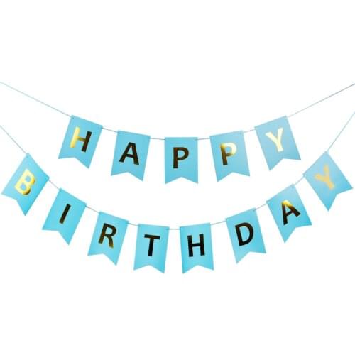Doy Party Banner Decorative Happy Birthday Letter Banner Garland Bunting For Pet Dog Birthday Party Decpration Supplies Reusable