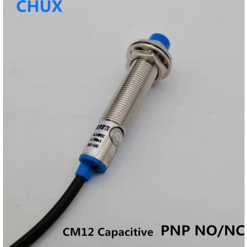 Capacitive Proximity Sensor PNP 12mm CM12-4-DPA/PB NO/NC 0-4mm Detect Distance Capacitance Proximity Switch