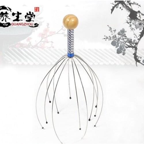 New Head Neck Scalp Equipment Stress Relax Massage Massager#EC028