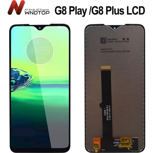 Original For Motorola Moto G8 Play LCD G8 Play Display Touch Screen Sensor Panel Digiziter Assembly New For moto G8 Plus LCD