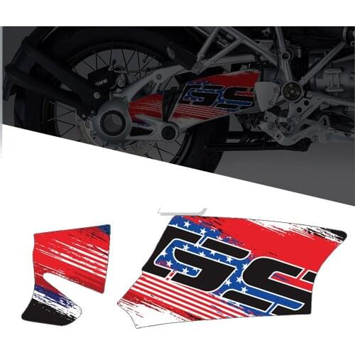 Motorcycle Union Jack Reflective Decal Case for BMW GS Models 2004-2012 and GS-Adventure 2004-2013