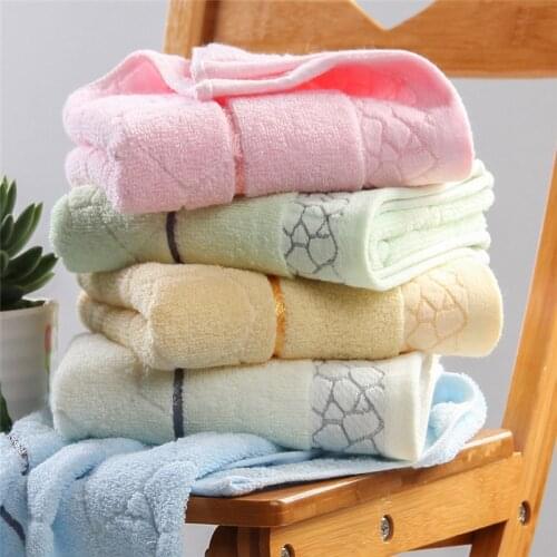 Towel Coral Fleece High Density Soft Water Absorption Thicken Adult Men Women Quick Dry Color Bar Home Daily Use Beauty Towels