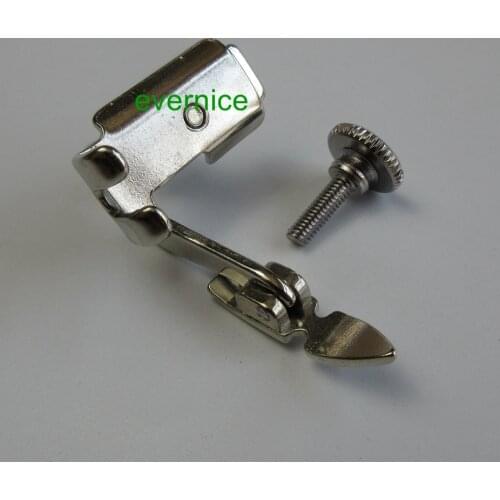 Adjustable Narrow Body High Shank Zipper Cording Piping Foot For Necchi Brother