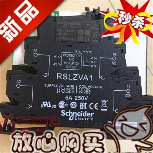 Brand New & Original RSLZVA1 RSL1AB4BD 24V RSL1PVBU Sheet Rail Relay
