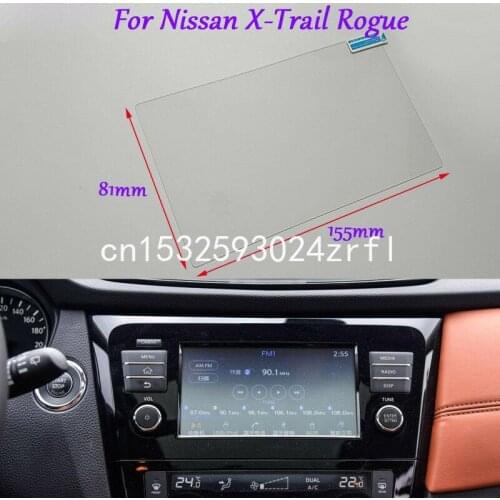 Internal Accessories 7 inch Car GPS Navigation Screen HD Glass Protective Film For Nissan X-Trail Rogue