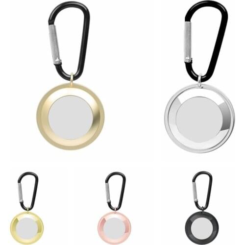 1pcs Airtag Case Protective Shell Anti Lost Copper Twist Air Tag Holder For Bluetooth Wireless Tracker Protector Keychain Buckle