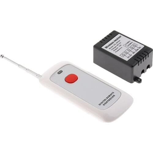 12V 10A RF Wireless Remote Controller Remote Control Switch, 1000M