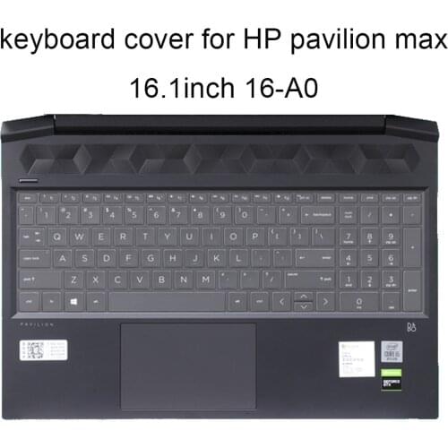 16-A0 Clear TPU Keyboard Covers for HP pavilion Gaming Laptop 16-A0001TX 16 a0644ng a0035nr 16.1 keyboards cover Protector film