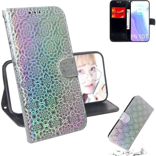 Flower PU Leather Case for Xiaomi Mi 10T Pro 10T Case Redmi K30S Flip Wallet Cover Card For Xiaomi mi 10T Lite Fundas
