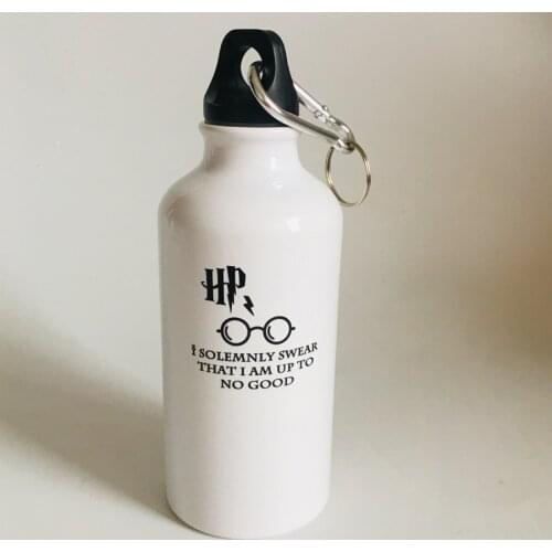 400ml Travel Water Bottle School Office Bottle Cup Thermos Outdoor Portable Sports Cycling Camping Bottle With Hook