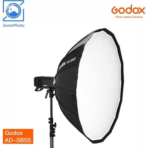 Godox AD-S85W 85CM/33.5" White Softbox w/ Honeycomb Grid Godox Mount AD300Pro AD400Pro Flash