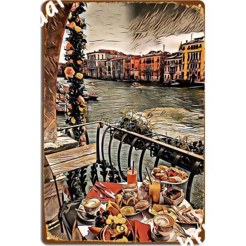 Italy Metal Sign Pub Retro Kitchen Plaques Tin Sign Poster