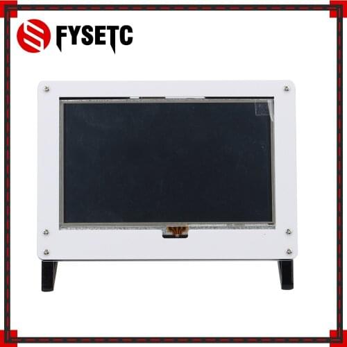 5.0 inch LCD Touch Screen Module 800 * 480 TFT Touchscreen Display Module + Acrylic Bracket Case for Raspberry Pi 3 B+ / 3 / 2