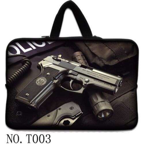 Mens Gun Laptop Sleeve Bag for Macbook Dell HP Asus Acer Lenovo Surface Notebook Case For Mac Air 13 inch Pro 13 Retina Cover