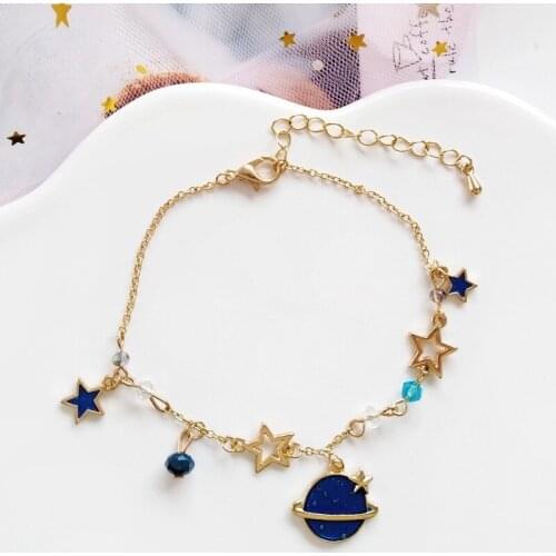 2020 New Style Hot Fashion Star Planet Girl Youth Bracelets for Women Charm Statement Bracelets Lovely Jewelry