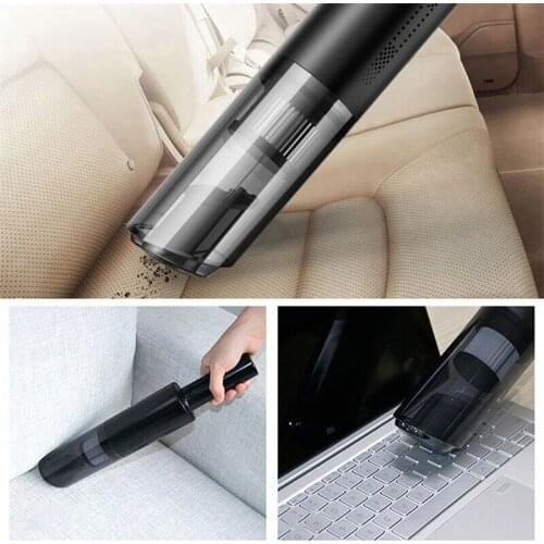New 120W 6000Pa Car Battery Vacuum Cleaner Cordless Mini Handheld Vacuum Cleaner For Clean The Dust On The Sofa Car Seat