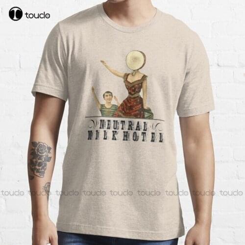 New Neutral Milk Hotel - In The Aeroplane Over The Sea T-Shirt Cotton Tee Shirt Unisex plus size white shirt
