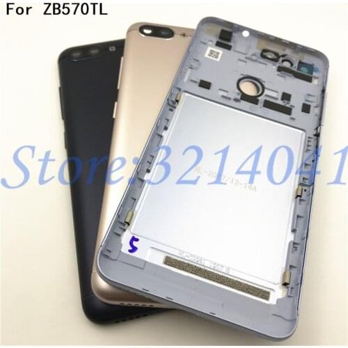 New 5.7 inches ZB570TL Back Battery Cover For Asus Zenfone Max Plus ZB570TL Back Housing Case Back Cover With Logo