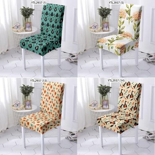 Flower print office chairs Computer chair Dining chairs chair cover Chairs for kitchen Computer armchair office chair Armchair