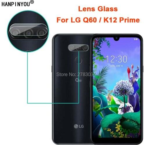 For LG Q60 / K12 Prime 6.26" Clear Ultra Slim Back Camera Lens Protector Rear Camera Lens Cover Tempered Glass Protection Film