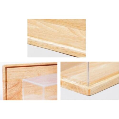 Clear Acrylic Display Case Countertop Box Cube Organizer Protection Showcase