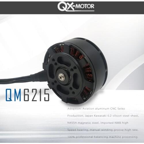 QX-MOTOR high-end QM 6215 180KV 2255 /2455 propeller CCW / CW Prop drone agricultural power system