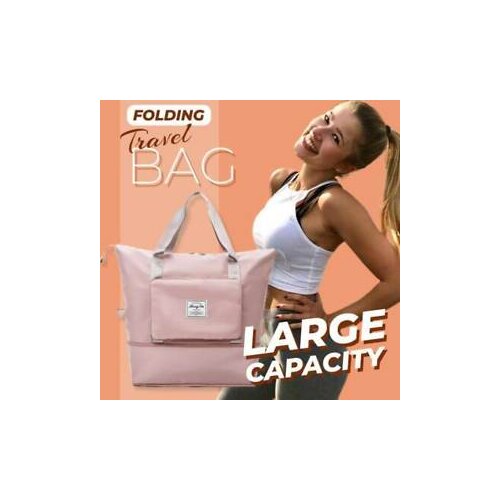 Unisex Large Capacity Folding Travel Bag Woman Hand Luggage Business Portable WaterProof Business Trip Traveling Bags