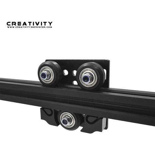 3D printer parts V-Slot Openbuilds Y-Axis Slider Aluminum Plate buckle 2020 Aluminum Profile with timing belt buckle Tronxy X3