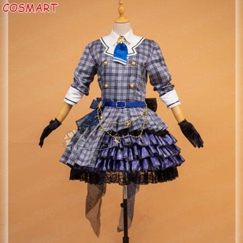 [Customize] Hololive Hoshimati Suisei Plaid SJ Gorgeous Lovely Lolita Dress Cosplay Costume Halloween Party Suit For Women New