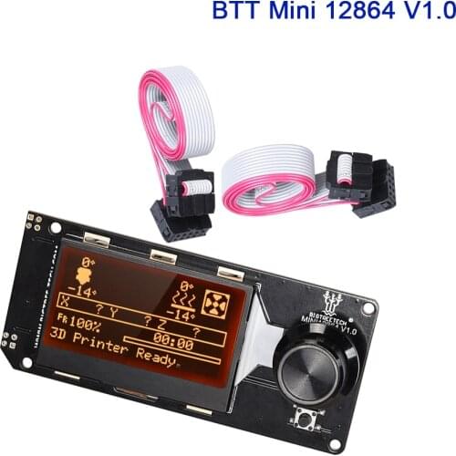 BIGTREETECH BTT MINI 12864 V1.0 12864LCD Display Smart Controller 3D Printer Parts Screen Control Panel SKR V1.4 Turbo VORON 2.4