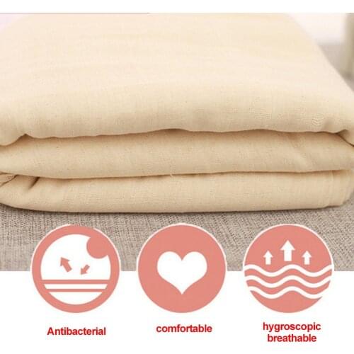 1.5m Cotton Eco-friendly Reusable Gauze Fabric Unbleached Natural Filter Cheesecloth Bean Bread Breathable Kitchen Tools