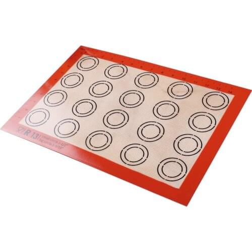 1 Pcs Cake Cookie Macaron Baking Mat Silicone Pad Sheet Bakeware pastry Tools Oven Scale Non-Stick Kitchen Gadgets