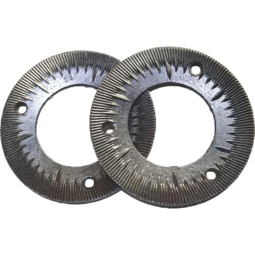 150 wet and dry pulverizer refiner steel grinding disc grinder household grinding disc 2pcs