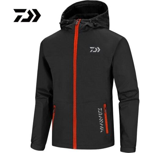 2021 Daiwa Fishing Clothes Mens New Autumn Sports Waterproof Fishing Jacket Outdoor Mountaineering Windproof Fishing Jacket