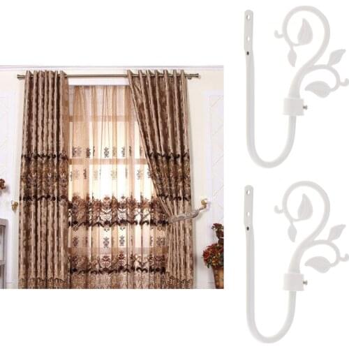 2x Metal Curtain Hooks Window Drapery Tieback ers, Assorted Types