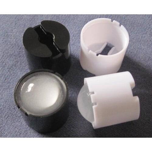 300 Sets/lot Setted well, QT-23 High quality Led Lens, 5-10 Degree, Holder Size: 25.2X21.5mm+Lens Diameter: 23mm, Grinding