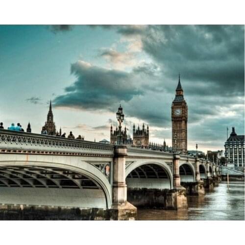 Diamond Embroidery Full Square/round Diamond Landscape 5D DIY Diamond Painting Cross Crystal Set Decorative Home Decoration