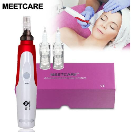 Auto Microneedling Pen Bayonet Microneedle Rolling Machine for Electric Micro Needle Roller Stamp Therapy Nano Tips for BB Glow