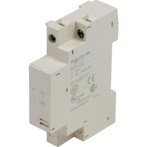 GVAU226 TeSys GV2 & GV3 undervoltage trip unit, (right) side mounted 220...240 V AC, 60Hz