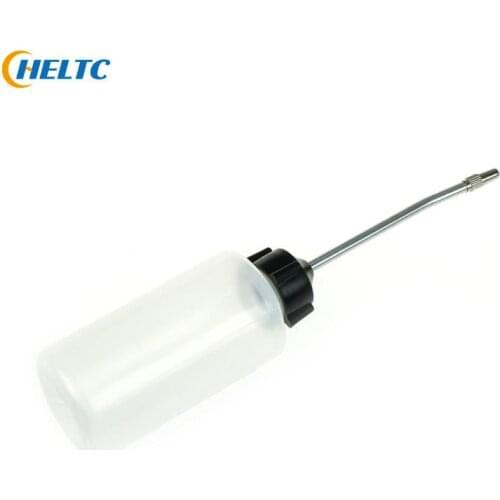 120ML Long Mouth Oiler Tool 120ML Clear Oil Bottle Plastic Sewing Machine Empty Iron Head Refueling Machine