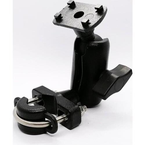 360 Degree Rotation Motorcycle Bicycle Bike Handlebar Mount Rail Mount for Mobile Devices and GPS
