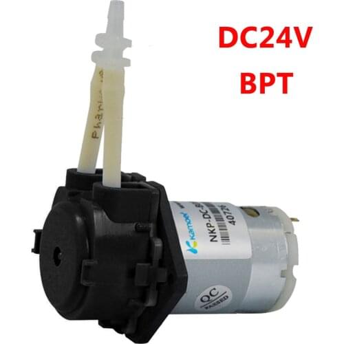 Lab Dosing Pump Water Analytical Liquid Pump 3V/6V/12V/24V DC Micro Self-priming Mute Peristaltic Water Pump Silicone /BPT Tube