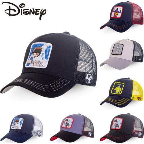 New Brand Anime Captain Tsubasa Snapback Cotton Baseball Cap Men Women Hip Hop Dad Mesh Hat Trucker Hat Dropshipping