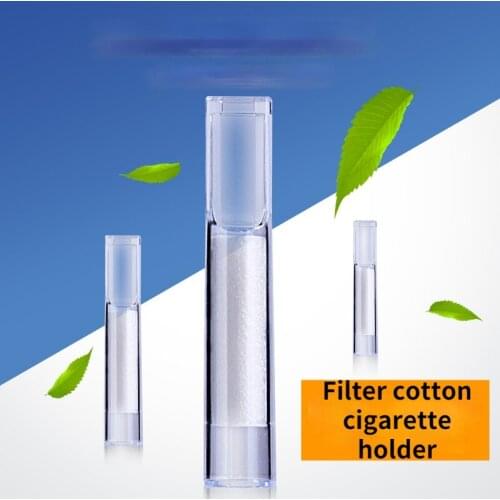 Disposable Cigarette Holder Smoking Set Filter Tip Food Grade Plastic Health Smoking Gardget Tool New Year Fathers Gifts